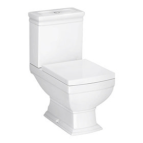 Rydal Traditional Toilet + Soft Close Seat Large Image