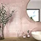 Safina Dusky Pink Wall and Floor Tiles - 147 x 147mm Large Image