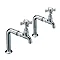 Sagittarius - Churchmans Bib Taps and Stands - Chrome - CH/155/C Large Image