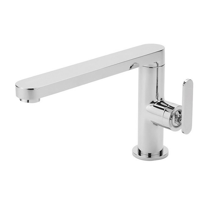 Sagittarius Extended Reach Side Lever Basin Mixer + Waste Large Image