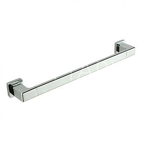 Sagittarius Rimini Single Towel Rail - Chrome - AC/675/C Large Image