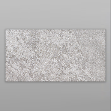 Salvo Grey Stone Effect Rectified Wall and Floor Tiles - 316 x 608mm