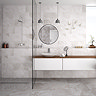 Salvo Grey Stone Effect Rectified Wall and Floor Tiles - 600 x 600mm