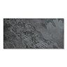 Salvo Large Format Black Stone Effect Wall and Floor Tiles - 600 x 1200mm