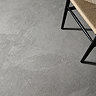 Salvo Large Format Grey Stone Effect Wall and Floor Tiles - 600 x 1200mm