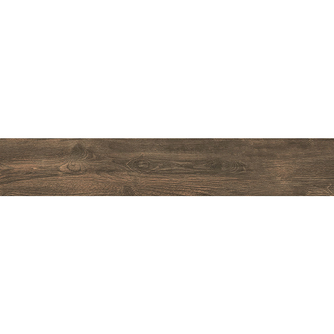 Sarenna Brown Wood Effect Floor Tiles - 150 x 900mm Profile Large Image