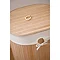 Saroma Oval Bamboo Laundry Hamper - Natural  Profile Large Image