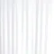 Extra Wide Satin Stripe Shower Curtain W2400 x H1800mm - White - 69113 Large Image