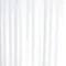 Satin Stripe Shower Curtain W1800 x H1800mm with Curtain Rings - White - 69110 Large Image