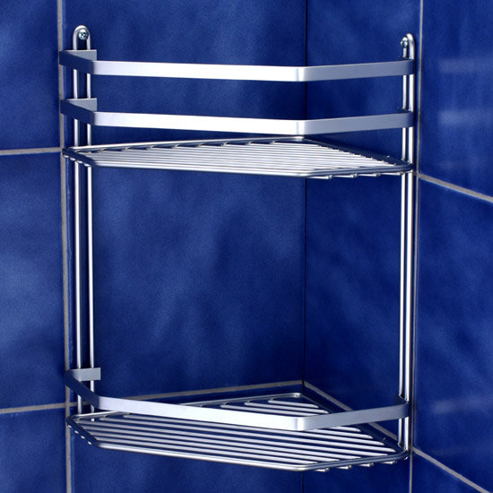 Satina Bathroom Storage Basket - Double Corner - 57590 Profile Large Image