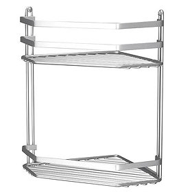 Satina Bathroom Storage Basket - Double Corner - 57590 Large Image