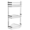 Euroshowers Bathroom Corner Basket Tidy – Triple Tier – Chrome – 57600