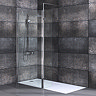 Nova 1400 x 900 Wet Room (800mm Screen, Return Panel + Tray)  Feature Large Image