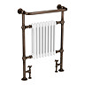 Savoy Antique Copper Traditional Heated Towel Rail Radiator  Feature Large Image