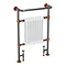 Savoy Black Nickel & Copper Traditional Heated Towel Rail Radiator  Feature Large Image