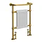 Chatsworth Savoy Brushed Gold Traditional Heated Towel Rail Radiator