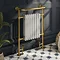 Chatsworth Savoy Brushed Gold Traditional Heated Towel Rail Radiator