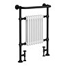 Chatsworth Savoy Matt Black Traditional Heated Towel Rail Radiator