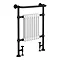 Chatsworth Savoy Matt Black Traditional Heated Towel Rail Radiator