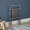 Savoy Raw Metal (Lacquered) Traditional Heated Towel Rail Large Image