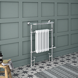 Chatsworth Savoy Traditional Towel Rail with Connection for Heating Element