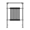 Savoy Traditional Heated Towel Rail Radiator (Chrome & Anthracite Grey)  Feature Large Image