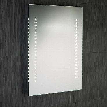 Searchlight Battery Operated LED Illuminated Mirror - 9305  Profile Large Image