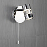 Searchlight Bubbles Chrome LED Wall Spotlight with Acrylic Bubbles Effect - 4411CC  Feature Large Im