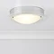 Searchlight Chrome Flush Fitting with Opal Glass - 3108CC  Profile Large Image