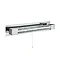 Searchlight Chrome LED Wall Light with Clear Crystal Glass Bar - 6664CC Profile Large Image