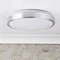 Searchlight Flush Fitting with Aluminium Trim & White Acrylic Shade - 6245-33  Feature Large Image