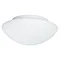 Searchlight IP44 White Flush Fitting with Opal Glass - 1910-23 Large Image