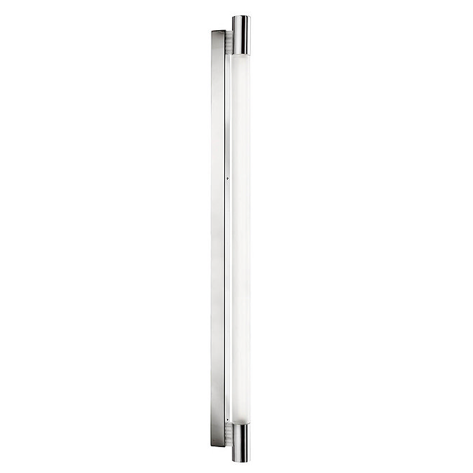 Searchlight Poplar 100cm Chrome T5 Oblong Wall Light with Tubular White Glass - 9021CC Profile Larg