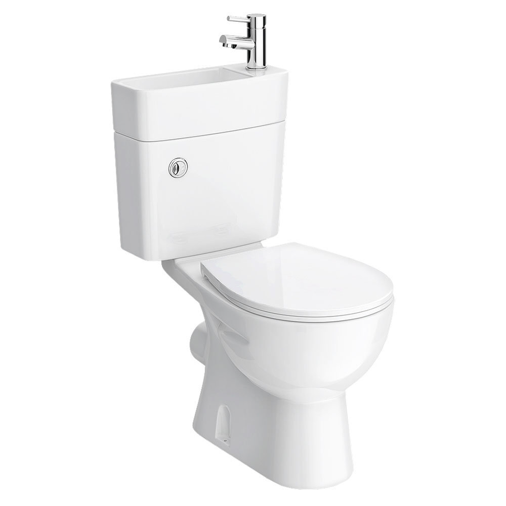 Seattle Combined Two-In-One Wash Basin + Toilet | Victorian Plumbing UK