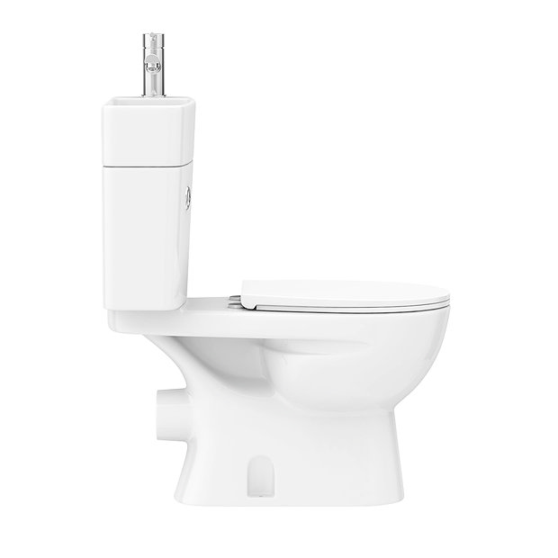 Seattle Combined Two-In-One Wash Basin + Toilet  Feature Large Image