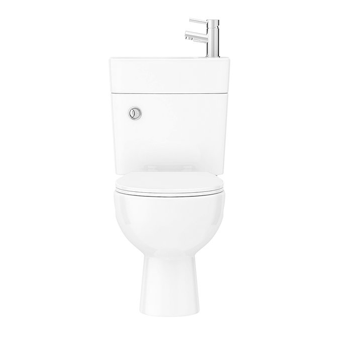 Seattle Combined Two-In-One Wash Basin + Toilet  Standard Large Image