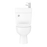 Seattle Combined Two-In-One Wash Basin + Toilet  Standard Large Image