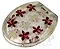 See-Thru Flower Design Toilet Seat Large Image