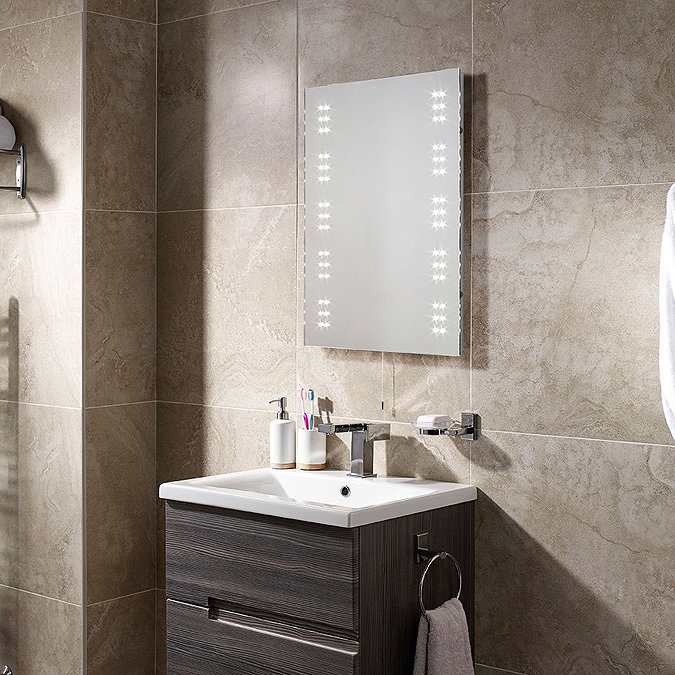 Sensio Albany 500 x 700mm Slimline LED Mirror - SE30496C0  Profile Large Image