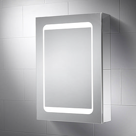 Sensio Belle Dual-Lit LED Mirror Cabinet with Demister Pad & Shaving Socket - SE30796C0 Large Image