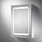 Sensio Belle Dual-Lit LED Mirror Cabinet with Demister Pad & Shaving Socket - SE30796C0 Large Image