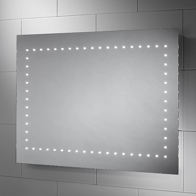 Sensio Bronte 800 x 600mm LED Border Mirror with Demister Pad - SE30576C0.1  Standard Large Image