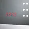 Sensio Crono LED Mirror with Digital Clock, Demister Pad & Shaving Socket - SE30646C0 Feature Large