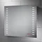 Sensio Crono LED Mirror with Digital Clock, Demister Pad & Shaving Socket - SE30646C0 Large Image