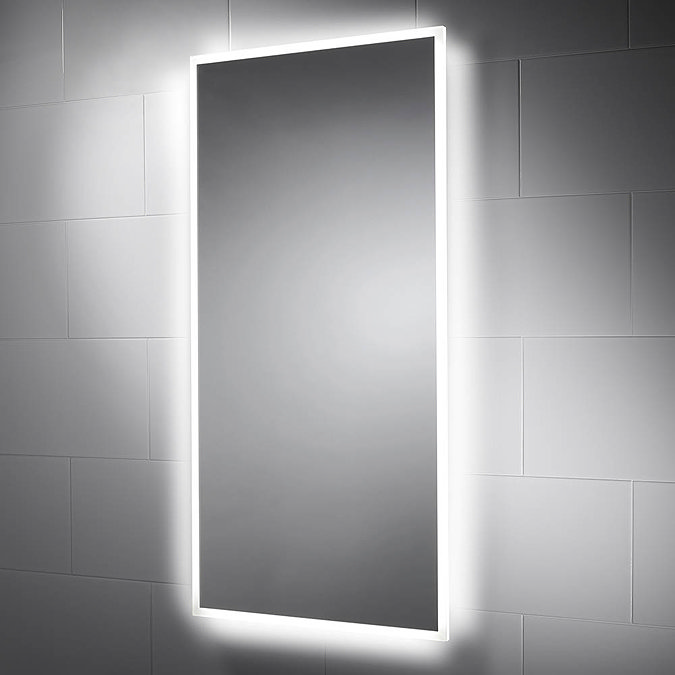Sensio Glimmer 1200 x 600mm Dimmable LED Mirror with Demister Pad - SE30746C0 In Bathroom Large Ima