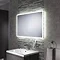 Sensio Glimmer 900 x 600mm Dimmable LED Mirror with Demister Pad - SE30736C0 In Bathroom Large Imag