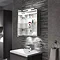 Sensio Hadley Over/Under LED Mirror Cabinet with Demister Pad & Shaving Socket - SE30806C0 Feature