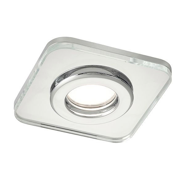 Sensio IP65 TrioTone Cube Fire Rated Downlight - Clear Glass - SE621940T0 Profile Large Image