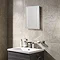 Sensio Isla 390 x 500mm Battery Powered LED Mirror - SE30466C0  In Bathroom Large Image