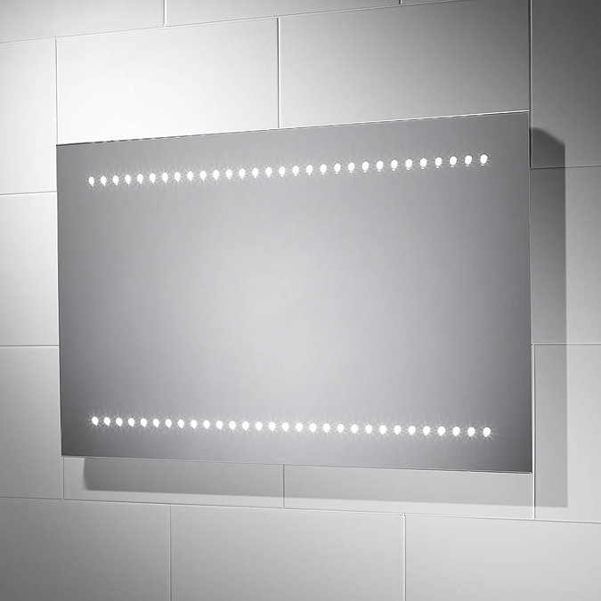 Sensio Kai LED Mirror with Demister Pad & Shaving Socket - SE30696C0.1  In Bathroom Large Image